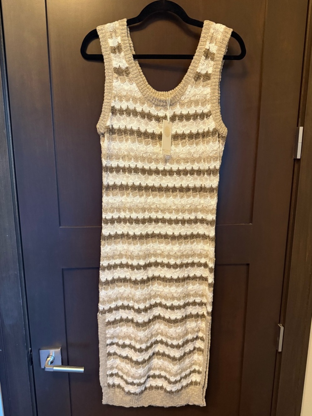 NWT Ramy Brook Nori Knit Midi Dress Medium - Picture 2 of 6